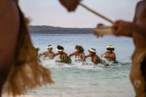 Water Music Performance at The Havannah Vanuatu